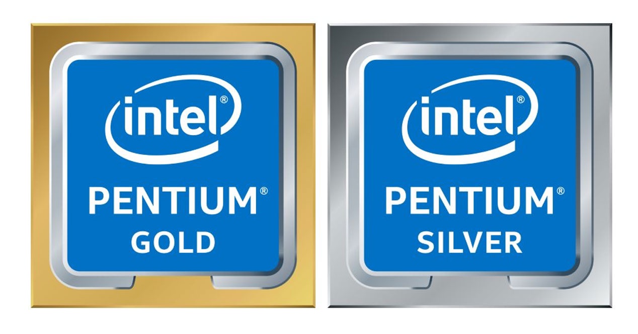 Intel Pentium Gold y Silver